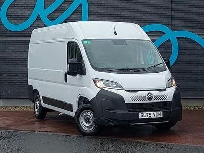 New Citroën Relay 2025 White Van