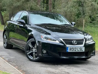 Used Lexus IS250 2012 Black Sedan