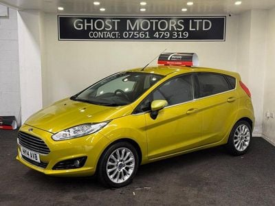 Used Ford Fiesta Titanium X 2014 Yellow Hatchback