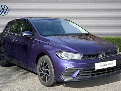 Used VW Polo Life 95 HP (69 kW) 2022 Vibrant violet metallic Hatchback