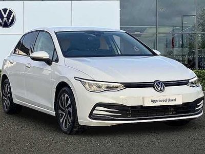 White Used 2022 VW Golf VIII Active Hatchback | £20,730 (Fair price)