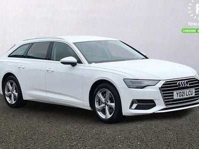 Used Audi A6 Sport 224 HP (164 kW) 2021 White Estate