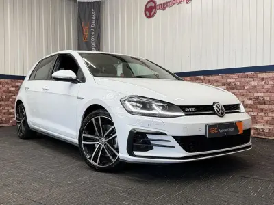 Used VW Golf VII GTD 184 HP (135 kW) 2017 White Hatchback
