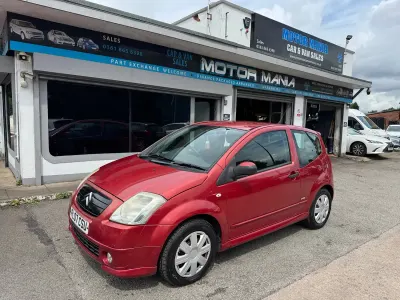 Used Citroën C2 Furio 73 HP (53 kW) 2007 Red Hatchback