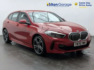 Used BMW 118 M Sport 140 HP (102 kW) 2020 Red Hatchback