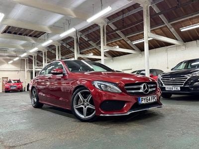 Used Mercedes C250 AMG Line Premium 2014 Red Sedan