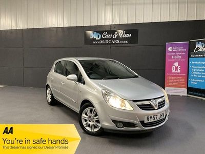 Silver Used 2008 Vauxhall Corsa Design Edition Hatchback | £3,990 (Fair price)