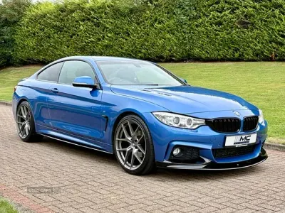Used BMW 418 M Sport 150 HP (110 kW) 2016 Blue Coupe