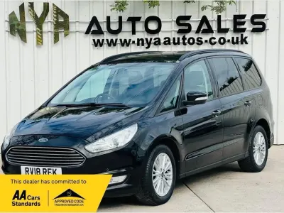 Used Ford Galaxy Zetec 150 HP (110 kW) 2018 Black MPV