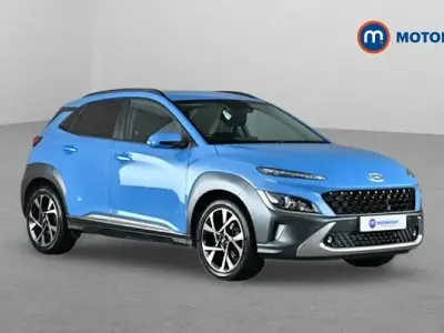 Used Hyundai Kona Premium 120 HP (88 kW) 2021 Blue SUV