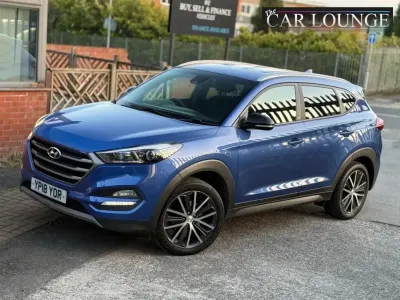 Używany Hyundai Tucson GO! 116 KM (85 kW) 2018 Niebieski SUV
