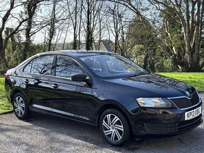 Used Skoda Rapid 105 HP (77 kW) 2013 Black Hatchback