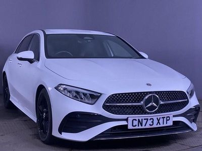 White Used 2023 Mercedes A180 Executive Hatchback | £20,999 (Fair price)