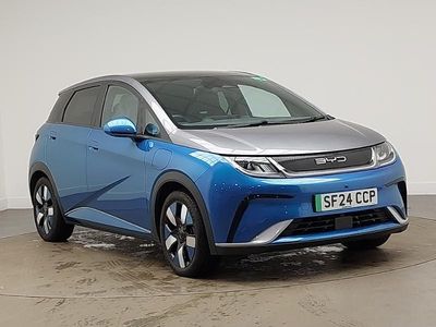 Used BYD Dolphin Design 150 kW (204 HP) 2024 Blue Hatchback