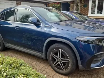 Used Mercedes EQA250 AMG line 139 kW (190 HP) 2022 Blue SUV