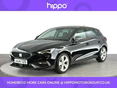 Used Seat Leon FR 150 HP (110 kW) 2024 Black Hatchback