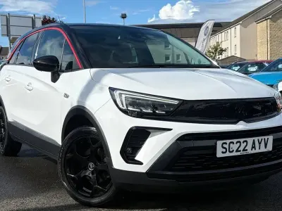 Used Vauxhall Crossland GS Line 110 HP (80 kW) 2022 White SUV