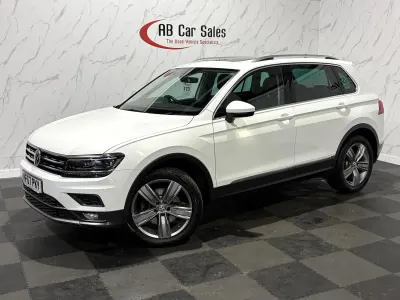 Used VW Tiguan SEL 180 HP (132 kW) 2017 White SUV