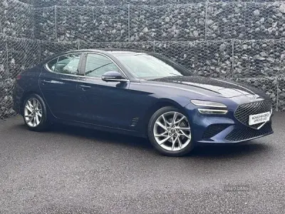 Used Genesis G70 2022 Blue Sedan