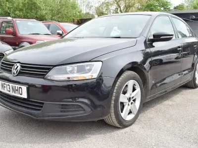 Used VW Jetta SE 105 HP (77 kW) 2013 Black Sedan
