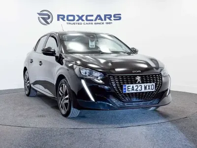 Used Peugeot 208 Active+ 100 HP (73 kW) 2023 Black Hatchback