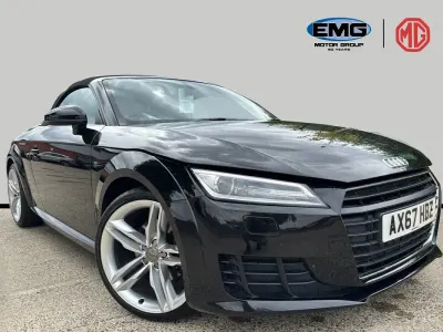 Used Audi TT Roadster Sport 180 HP (132 kW) 2017 Black Cabriolet