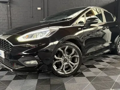 Used Ford Fiesta ST-Line 125 HP (91 kW) 2018 Black Hatchback
