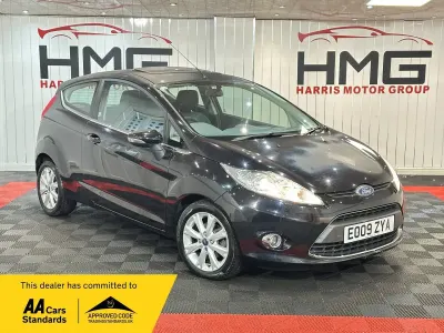 Second-hand Ford Fiesta Zetec 2009 Negru Hatchback