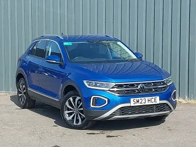 Used VW T-Roc Style 150 HP (110 kW) 2023 Blue SUV