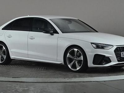 White Used 2020 Audi A4 Black Edition Sedan | £18,698 (A bit pricey)