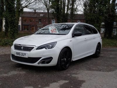 Used Peugeot 308 GT-line 2016 White Estate
