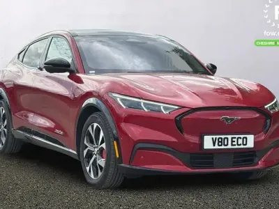 Used Ford Mustang Mach-E Extended Range 258 kW (351 HP) 2021 Red SUV