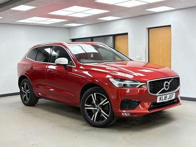 Begagnad Volvo XC60 R-Design 190 HK (139 kW) 2018 Röd SUV