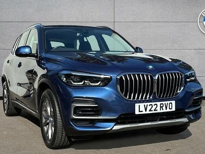 Blue Used 2022 BMW X5 xLine SUV | £37,000 (Good price)