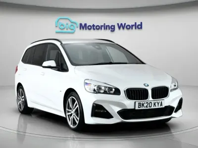 Used BMW 218 Gran Tourer M Sport 138 HP (101 kW) 2020 White MPV