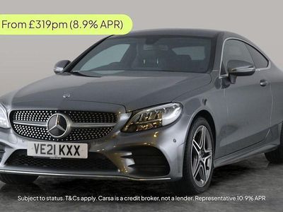 Grey Used 2020 Mercedes C220 AMG line Coupe | £19,722 (Fair price)