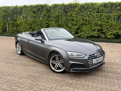 Used Audi A5 Cabriolet S-Line 2018 Grey Cabriolet