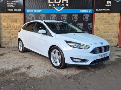 White Used 2015 Ford Focus Titanium Hatchback | £3,495 (Expensive)