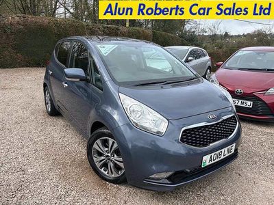 Used Kia Venga 125 HP (91 kW) 2018 Blue Hatchback