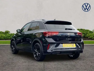 Used VW T-Roc R-line 150 HP (110 kW) 2023 Black SUV
