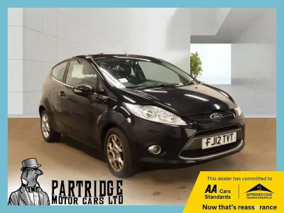 Used Ford Fiesta Zetec 2012 Black Hatchback