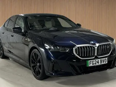 Used BMW i5 M Sport 11 kW (15 HP) 2023 Carbon black Sedan