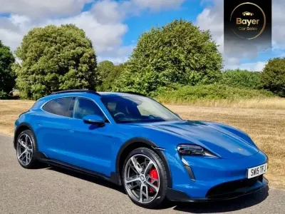 Used Porsche Taycan 419 kW (571 HP) 2022 Blue Sedan