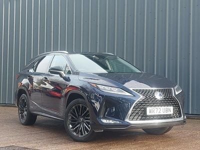 Used Lexus RX450hL 313 HP (230 kW) 2022 Blue SUV