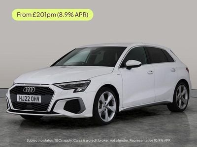 Used Audi A3 Sportback S-Line 110 HP (80 kW) 2022 White Hatchback