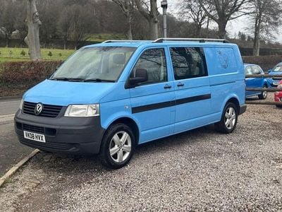 Used VW T5 172 HP (126 kW) 2008 Blue Van