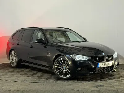 Used BMW 320 M Sport 185 HP (136 kW) 2015 Black Estate