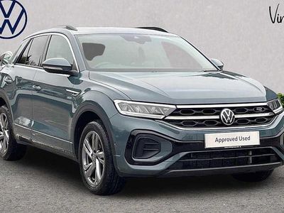 Blue Used 2024 VW T-Roc R-line SUV | £26,329 (A bit pricey)