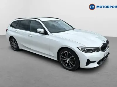 Used BMW 320 Sport Line 184 HP (135 kW) 2020 White Estate