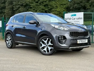 Used Kia Sportage GT-Line 114 HP (83 kW) 2018 Silver SUV